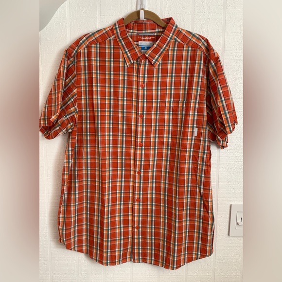 Columbia Omni-Shade Men’s Plaid Shirt Size XL - Picture 2 of 5